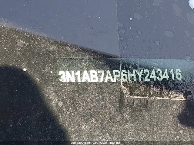 Nissan SENTRA SV 2017 3N1AB7AP6HY243416 Image 9
