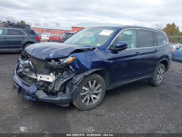 Honda Pilot Ex-l 2019 5FNYF6H51KB038975 Image 2