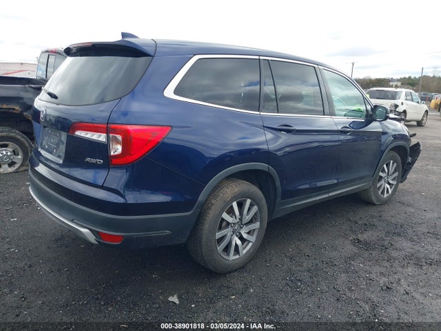 Honda Pilot Ex-l 2019 5FNYF6H51KB038975 Image 4