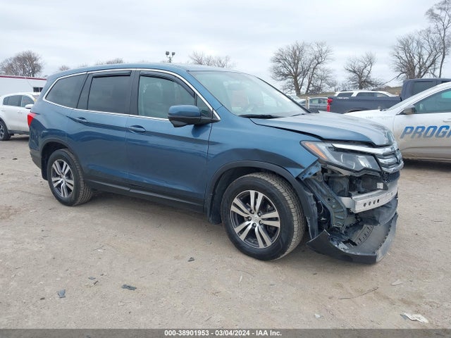 Honda Pilot Ex-l 2017 5FNYF6H5XHB080084 Image 1