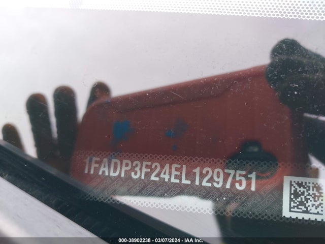 Ford FOCUS SE 2014 1FADP3F24EL129751 Image 9