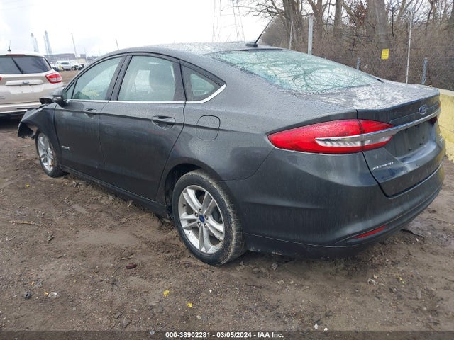Ford Fusion Hybrid Se 2018 3FA6P0LU0JR156681 Image 3