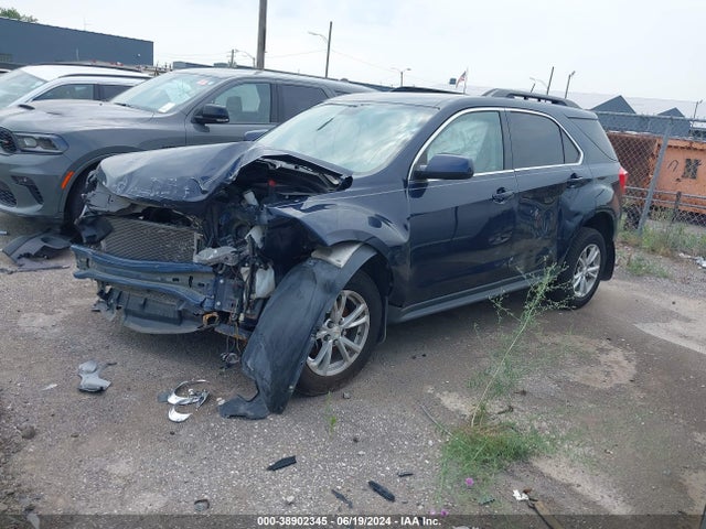 Продажа на аукционе авто 2016 Chevrolet Equinox Lt, vin: 2GNALCEK9G6307151, номер лота: 38902345