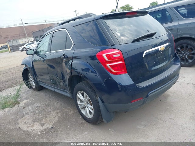 Продажа на аукционе авто 2016 Chevrolet Equinox Lt, vin: 2GNALCEK9G6307151, номер лота: 38902345