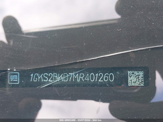 GMC Yukon 4wd Slt 2021 1GKS2BKD7MR401260 Image 9
