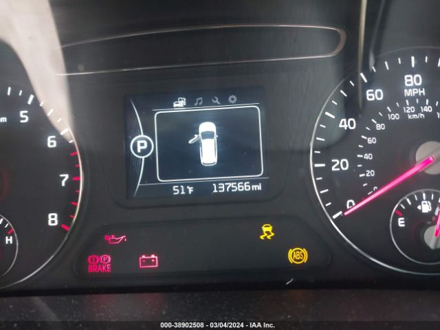 5XYPGDA38HG247377 KIA Sorento 2.4l Lx