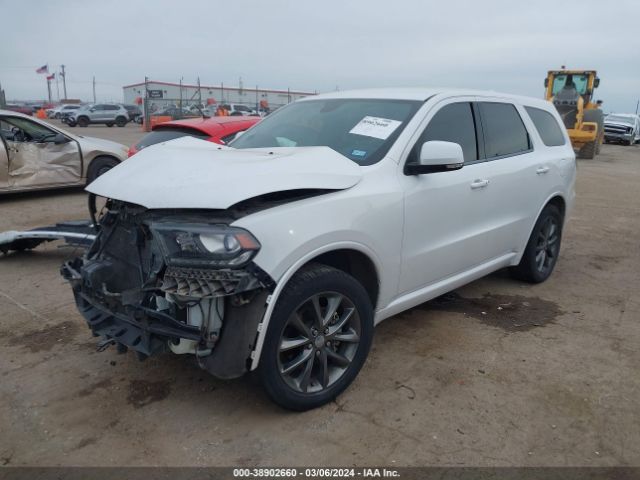 1C4RDHDG7HC838876 Dodge Durango Gt Rwd