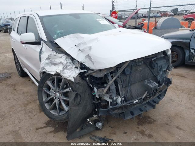 1C4RDHDG7HC838876 Dodge Durango Gt Rwd