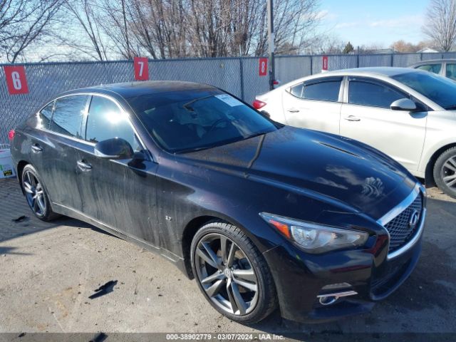 38902779 :رقم المزاد ، JN1BV7AR3FM414040 vin ، 2015 Infiniti Q50 Premium مزاد بيع