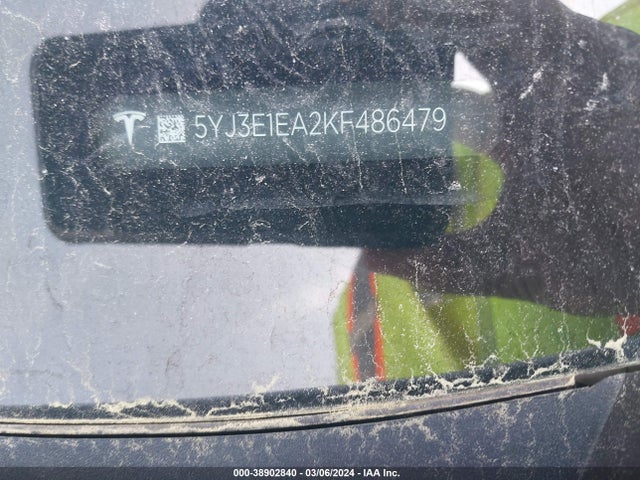 Tesla Model 3 Long Range/mid Range/standard Range/standard Range Plus 2019 5YJ3E1EA2KF486479 Image 8