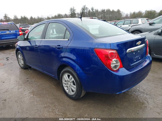 Chevrolet Sonic Lt Auto 2014 1G1JC5SH1E4186703 Image 3