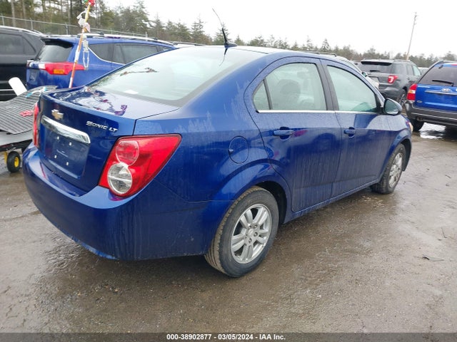 Chevrolet Sonic Lt Auto 2014 1G1JC5SH1E4186703 Image 4