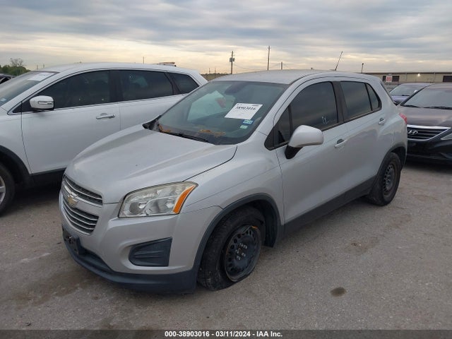 Chevrolet Trax 1ls 2016 3GNCJKSB0GL272055 Image 2