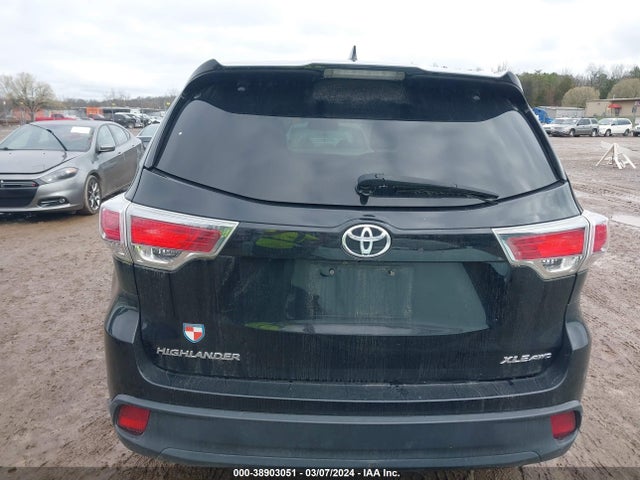 Toyota Highlander Xle V6 2016 5TDJKRFH6GS309348 Image 16