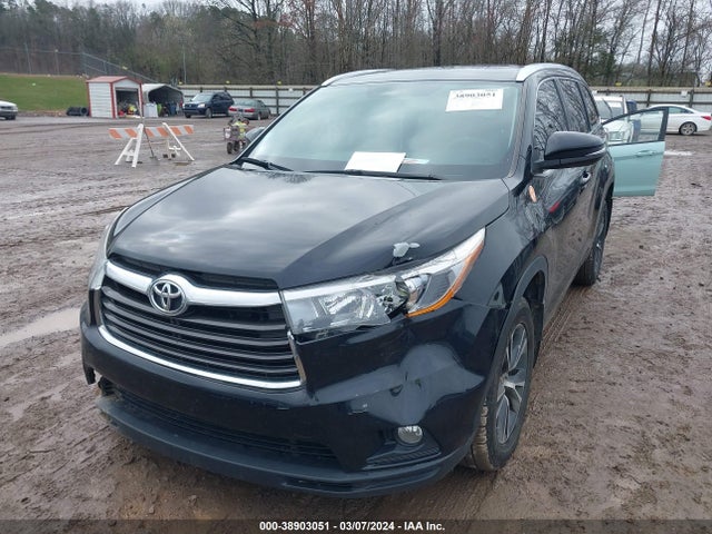 Toyota Highlander Xle V6 2016 5TDJKRFH6GS309348 Image 6