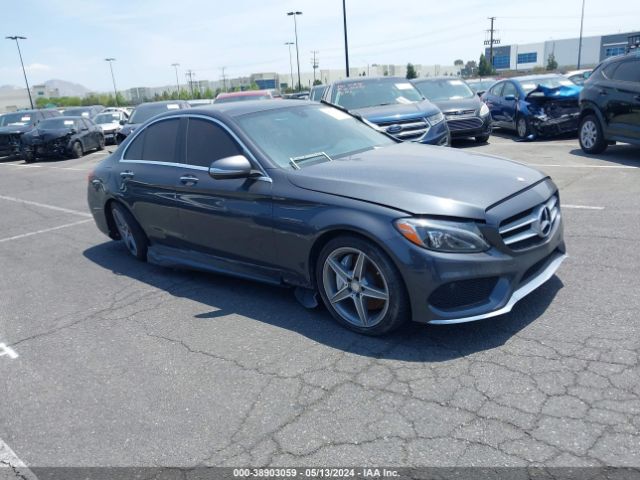 Продажа на аукционе авто 2015 Mercedes-benz C 400 4matic, vin: 55SWF6GB1FU039918, номер лота: 38903059