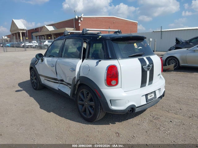 2012 MINI COOPER S COUNTRYMAN WMWZC3C58CWL86687 Photo 2
