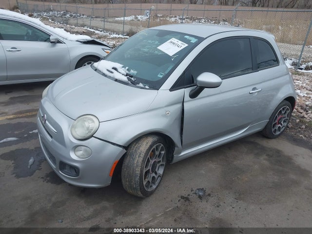 2012 FIAT 500 3C3CFFBR2CT127497 Photo 1