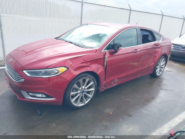 Ford Fusion Titanium 2017 3FA6P0K93HR309478 Image 2