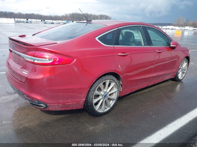 Ford Fusion Titanium 2017 3FA6P0K93HR309478 Image 4