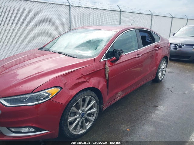 Ford Fusion Titanium 2017 3FA6P0K93HR309478 Image 6