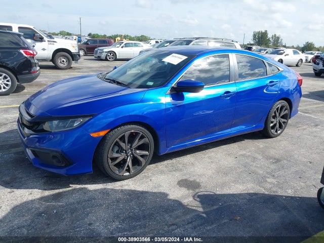 Honda Civic Sport 2019 2HGFC2F84KH562493 Image 2