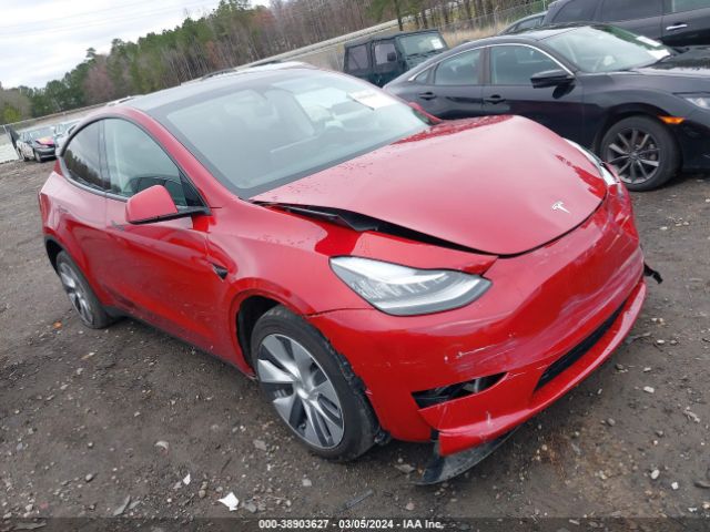 Auction sale of the 2023 Tesla Model Y Awd/long Range Dual Motor All-wheel Drive, vin: 7SAYGDEE8PA025427, lot number: 38903627