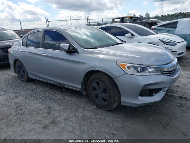Auction sale of the 2016 Honda Accord Lx, vin: 1HGCR2F37GA229264, lot number: 38903731