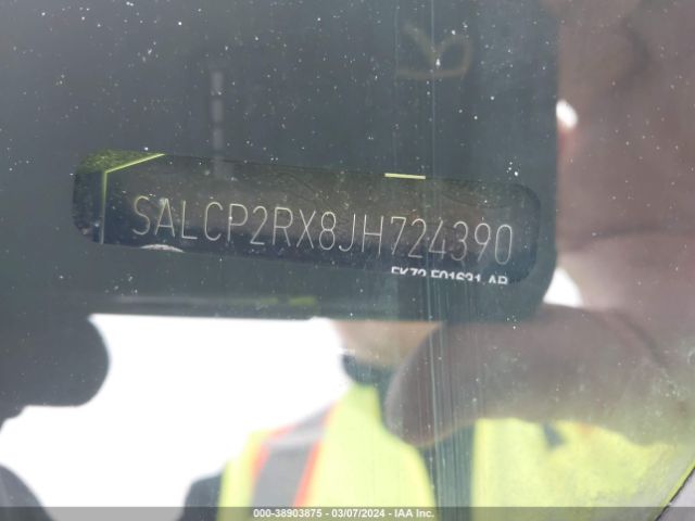 SALCP2RX8JH724390 Land Rover Discovery Sport Se