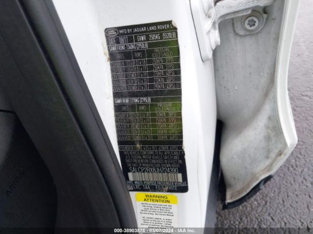 SALCP2RX8JH724390 Land Rover Discovery Sport Se