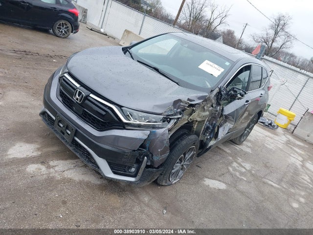 Honda Cr-v Awd Ex 2021 5J6RW2H55ML007641 Image 2