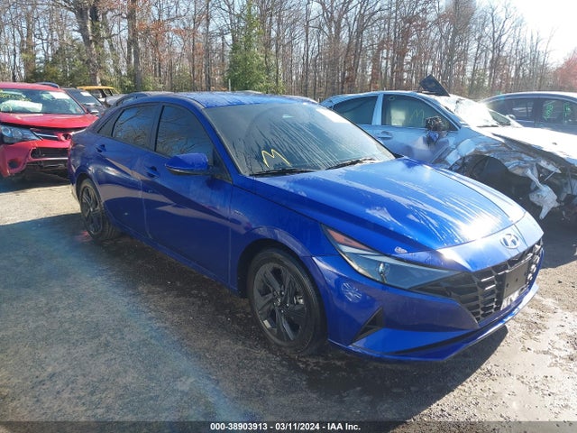 2021 Hyundai Elantra Sel მანქანა იყიდება აუქციონზე, vin: 5NPLS4AG9MH021402, აუქციონის ნომერი: 38903913