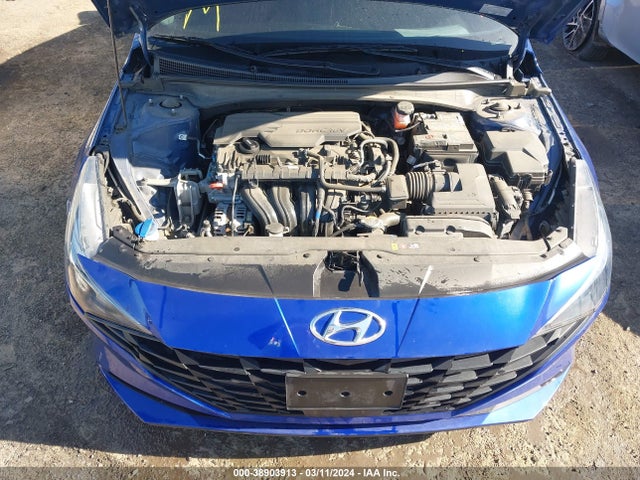 2021 Hyundai Elantra Sel მანქანა იყიდება აუქციონზე, vin: 5NPLS4AG9MH021402, აუქციონის ნომერი: 38903913