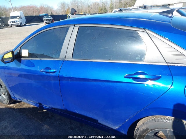 2021 Hyundai Elantra Sel მანქანა იყიდება აუქციონზე, vin: 5NPLS4AG9MH021402, აუქციონის ნომერი: 38903913