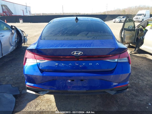 2021 Hyundai Elantra Sel მანქანა იყიდება აუქციონზე, vin: 5NPLS4AG9MH021402, აუქციონის ნომერი: 38903913