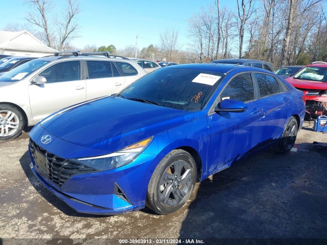 2021 Hyundai Elantra Sel მანქანა იყიდება აუქციონზე, vin: 5NPLS4AG9MH021402, აუქციონის ნომერი: 38903913