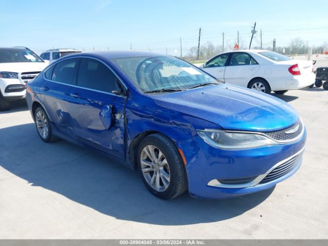 Продажа на аукционе авто 2015 Chrysler 200 Limited, vin: 1C3CCCAB5FN716737, номер лота: 38904045