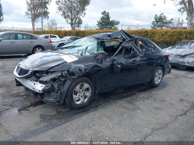 Honda Civic Lx 2014 19XFB2F56EE224651 Image 2
