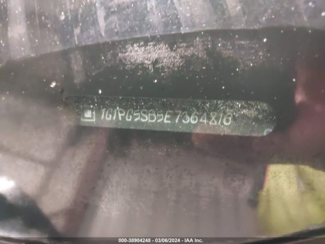 1G1PG5SB5E7364816 Chevrolet CRUZE LTZ