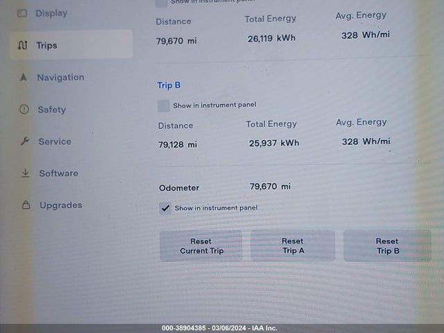 Tesla Model S 100d/75d/p100d 2018 5YJSA1E26JF245362 Image 7