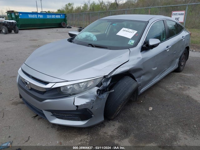 Honda Civic Lx 2018 19XFC2F50JE019236 Image 2