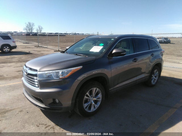 Toyota Highlander Xle V6 2015 5TDJKRFH6FS089949 Image 14