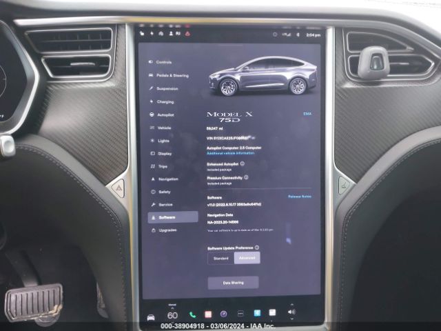 5YJXCAE25JF088651 Tesla Model X 100d/75d/p100d