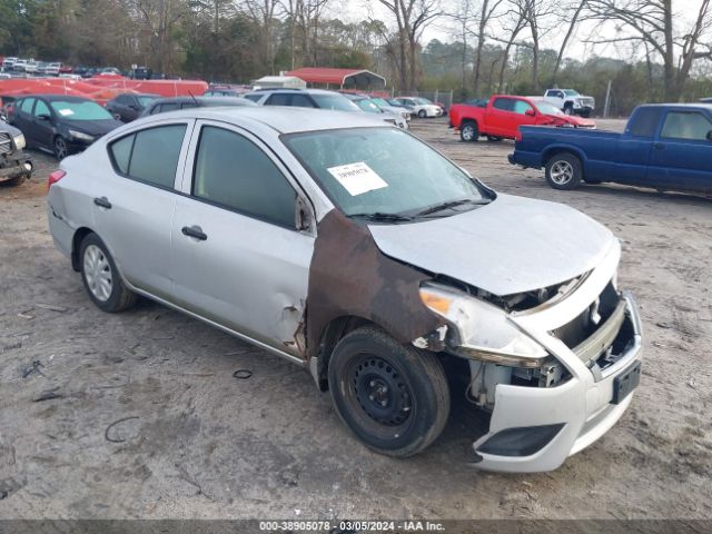 2018 Nissan Versa 1.6 S მანქანა იყიდება აუქციონზე, vin: 3N1CN7APXJL829099, აუქციონის ნომერი: 38905078