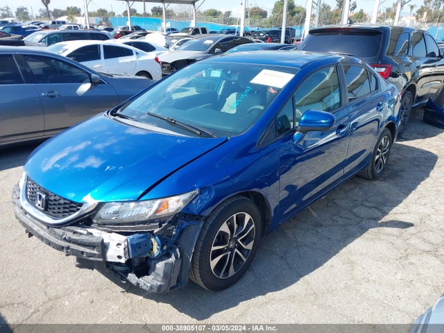 Honda CIVIC EX 2015 2HGFB2F83FH521233 Image 2