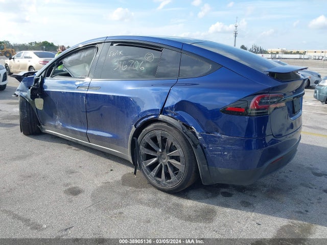7SAXCBE68NF343293 Tesla Model X Plaid Tri Motor All-wheel Drive