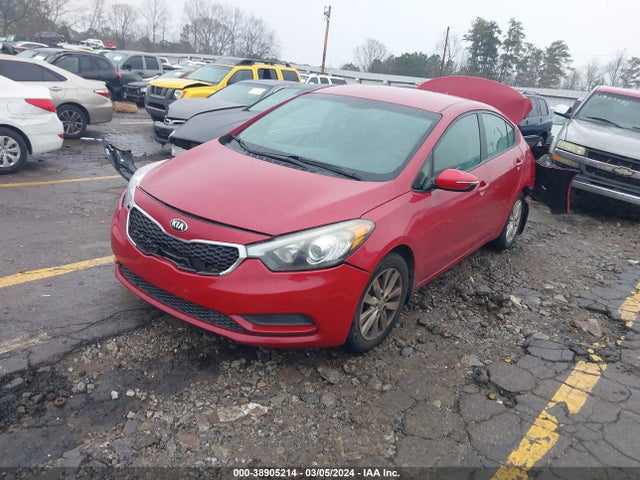 KIA FORTE LX 2014 KNAFX4A6XE5102025 Image 2