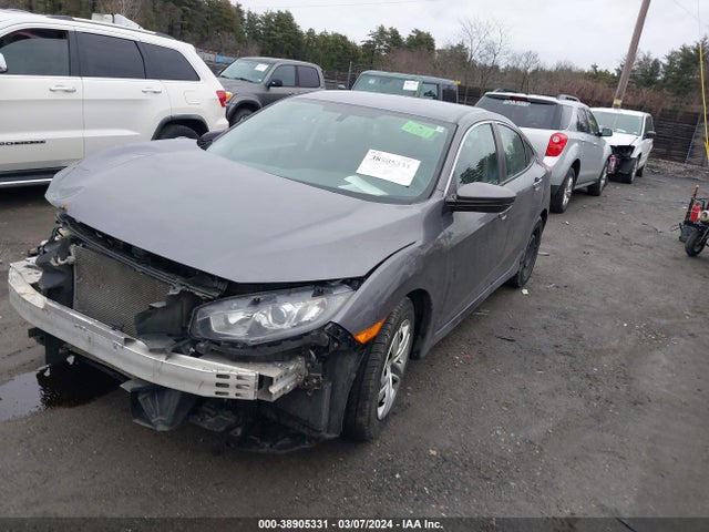Honda Civic Lx 2017 19XFC2F51HE216507 Image 2