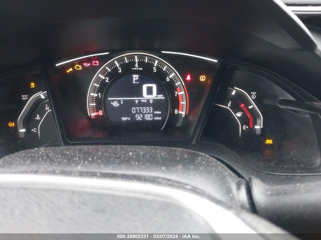 Honda Civic Lx 2017 19XFC2F51HE216507 Image 7