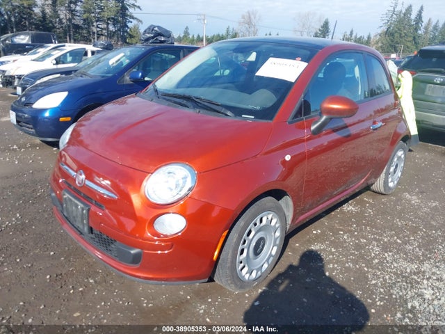 2013 FIAT 500 3C3CFFAR1DT742450 Photo 1